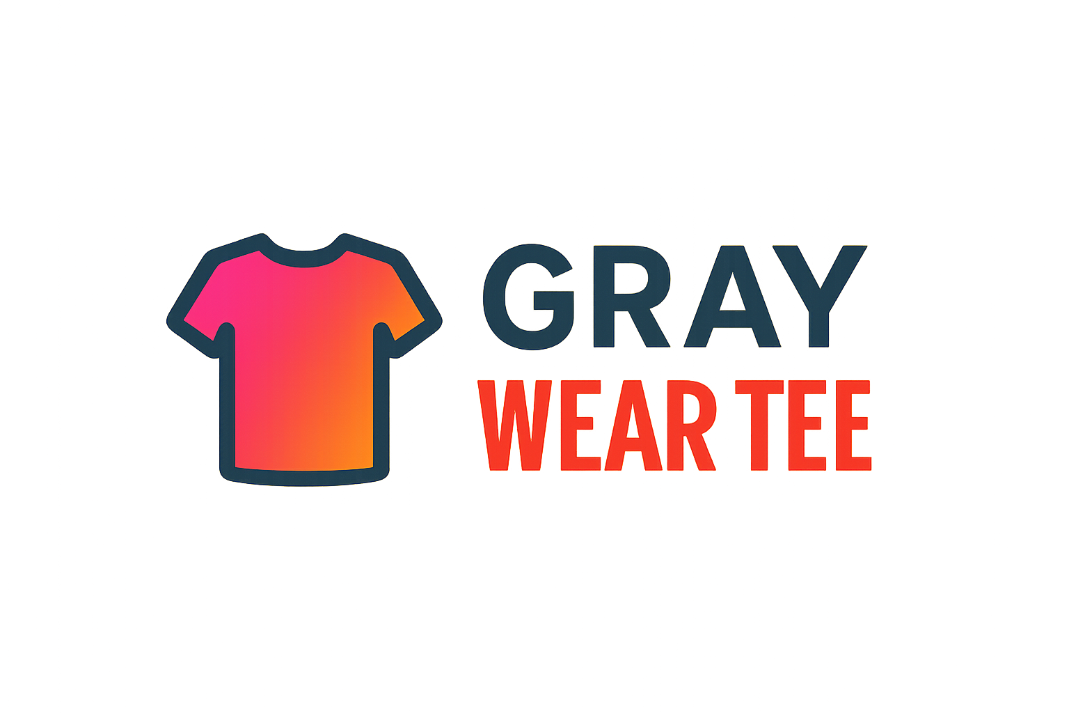 Gray wear tee